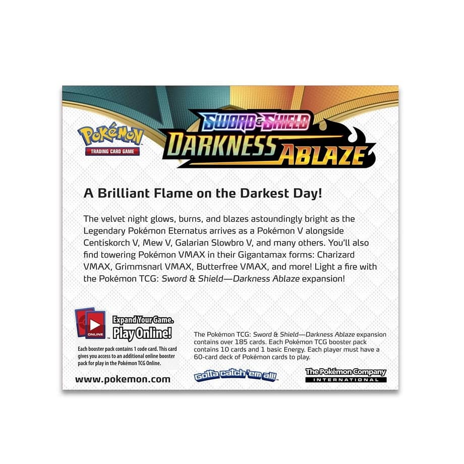 darkness ablaze booster box best cards Pokmon TCG: Sword & Shield Box, Multi (174-81712) : Toys & Games Crobat V **TOP 10** Darkness Ablaze Pokemon